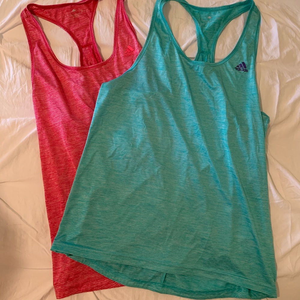 Bundle of 2 Adidas tank tops